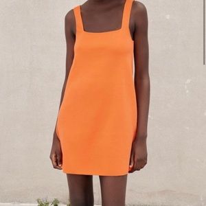 Zara Orange Dress